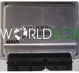 MOTORSTEUERGERÄT ECU STEUERGERAT AUDI A6 4.2 BOSCH 0 261 206 016, 0261206016, 4D0 907 558 A, 4D0907558A