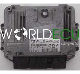 ECU ENGINE CONTROLLER CITROEN PEUGEOT 1.4 HDI BOSCH 0 281 011 090, 0281011090, 96 532 026 80, 9653202680
