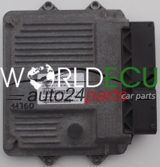 Calculateur FIAT Grande Punto 1.3 JTD SDE MJD - Remanufacturé 6F3.P8 51784566