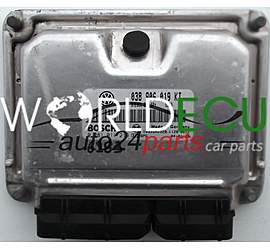 CENTRALINA DO MOTORE SEAT IBIZA SKODA FABIA 1.9 TDI 038906019KT, 038 906 019 KT, BOSCH 0 281 011 219, 0281011219, DIESEL EDC15P+ 5213, 1039S02920