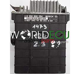 ECU ENGINE CONTROLLER MERCEDES W201 W124 W126 2.6 A0075451432, 0075451432, A 007 545 14 32, BOSCH 0280800284, 0 280 800 284