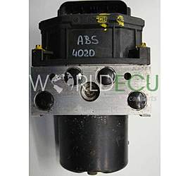 POMPE HYDRAULIQUE ET CALCULATEUR d'ABS SEAT SKODA VOLKSWAGEN BOSCH 0 265 222 006, 0265222006, 6Q0 614 117 E, 6Q0614117E, 0 265 800 003, 0265800003, 6Q0 907 379 G, 6Q0907379G