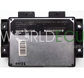 ECU ENGINE CONTROLLER CITROEN PEUGEOT LUCAS R04080028B, PSA 9641390180, SOFT 9644506780,DCN2, DWLC12