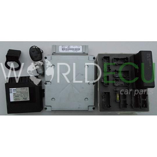 ECU Engine control unit FORD FOCUS 1.6 VISTEON 1M5F12A650BC