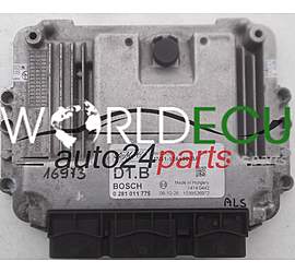 CALCULATEUR MOTEUR VOLVO S30 S40 S50 1.6 TDI D1.B BOSCH 0 281 011 775, 0281011775, FoMoCo 4N51-12A650-BA, 4N5112A650BA, 8692329