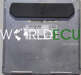 CENTRALINA MOTORE MERCEDES SIEMENS 5WK9 0422 (3), 5WK90422, 5WK904223, A 111 153 37 79, A1111533779, SIM4 LE
