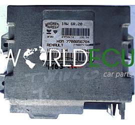 CALCULATEUR MOTEUR RENAULT TWINGO 1.2 MAGNETI MARELLI IAW 6R.20, IAW6R20, 7700856784, 7700871780, 16085.104, 16085104