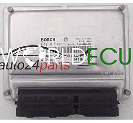 ECU ENGINE CONTROLLER HYUNDAI KIA GETZ BOSCH 0 281 011 807, 0281011807, 39101-27715, 3910127715