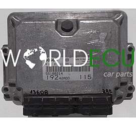 ECU ENGINE CONTROLLER FIAT STILO BOSCH 0 281 011 421, 0281011421, 19242ADD