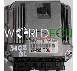 ECU ENGINE CONTROLLER TOYOTA AURIS 1.4 D4D BOSCH 0281015362, 0 281 015 362, 89661-02T30 T3, 8966102T30 T3, 1039S31754