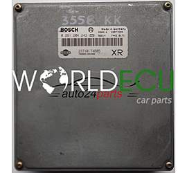 ECU ENGINE CONTROLLER NISSAN MICRA 1.0 2371074B05, 23710-74B05 XR, 74B0524400, 74B05-24400, BOSCH 0261204243, 0 261 204 243