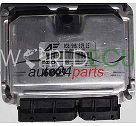 Calculateur Moteur FORD GALAXY 1.9 TDI BOSCH 0 281 011 190, 0281011190, 038 906 019 LE, 038906019LE