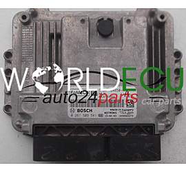 MOTORSTEUERGERÄT ECU STEUERGERÄT FORD FOCUS BOSCH 0 261 S09 541, 0261S09541, FoMoCo CM5A-12A650-AEL, CM5A12A650AEL