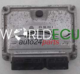 CENTRALINA MOTORE VW VOLKSWAGEN LT 35 2.5 TDI 074 906 018 H, 074906018H, BOSCH 0 281 010 407, 0281010407