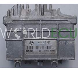CENTRALINA DO MOTORE SEAT AROSA VW GOLF 1.4 030906027, 030 906 027, BOSCH 0261204436, 0 261 204 436