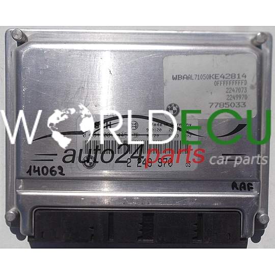 CENTRALINA MOTORE BMW 3 E46 320 D BOSCH 0281001445, 0 281 001 445, 2 249 970, 2249970 - 12640, 13924, 14061, 14062 (1)