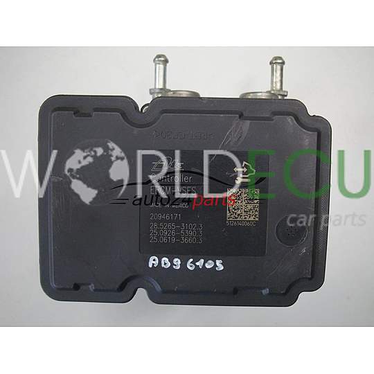 ABS PUMPE BLOCK HYDRAULIKPUMPE STEUERGERÄT OPEL ANTARA CAPTIVA 95196739 20946171