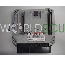 Engine control unit - ECU controllers AUDI BOSCH 0 261 201 883, 0261201883, 8P7907115B, MED17.5