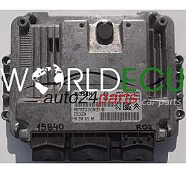 CALCULATEUR MOTEUR PEUGEOT 206 1.6 HDI BOSCH 0 281 011 560, 0281011560, 96 590 621 80, 9659062180