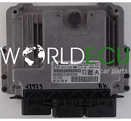 CENTRALINA MOTORE CITROEN PEUGEOT 1.4 HDI BOSCH 0 281 015 849, 0281015849, 96 742 540 80, 9674254080