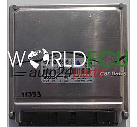 ECU ENGINE CONTROLLER MERCEDES W 168 BOSCH 0 281 011 151, 0281011151, A 668 153 08 79, A6681530879