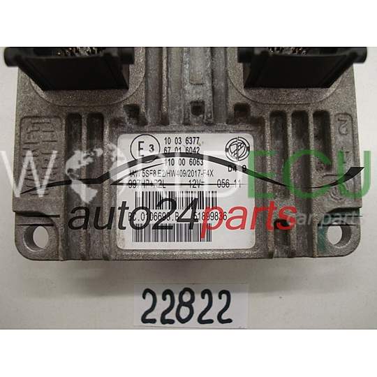 Centralina do motore FIAT 500 1.2 Magneti Marelli IAW 5SF8.E2, IAW5SF8E2, 51899836, 110006063