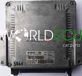 CENTRALINA MOTORE CITROEN XSARA PICASSO PEUGEOT 306 2.0 HDI BOSCH 0 281 010 249, 0281010249, 96 362 569 80, 9636256980