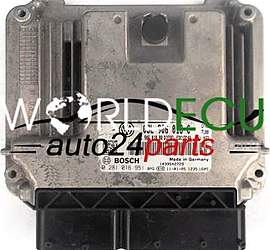 БЛОК УПРАВЛЕНИЯ ДВИГАТЕЛЕМ SKODA OCTAVIA 2.0 TDI 03L906018C, 03L 906 018 C, 03L906018BR, 03C 906 018 BR, BOSCH 0281016951, 0 281 016 951, DIESEL EDC17C46 CFHC 7100, 1039S42729