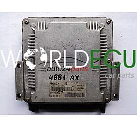CENTRALINA MOTORE CITROEN XSARA PEUGEOT 306 2.0 BOSCH 0281001976, 0 281 001 976, 9635157580, 96 351 575 80, EDC15C2 07