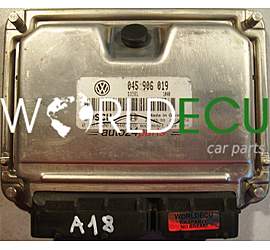 CENTRALINA MOTORE VW VOLKSWAGEN POLO 1.4 TDI 045906019, BOSCH 0 281 001 940, 0281001940