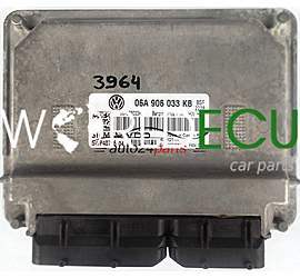 CENTRALINA DO MOTORE SKODA OCTAVIA 1.6 06A906033KB, 06A 906 033 KB, SIEMENS 5WP40716 BENZIN SIMOS 7.1A BSF 2228