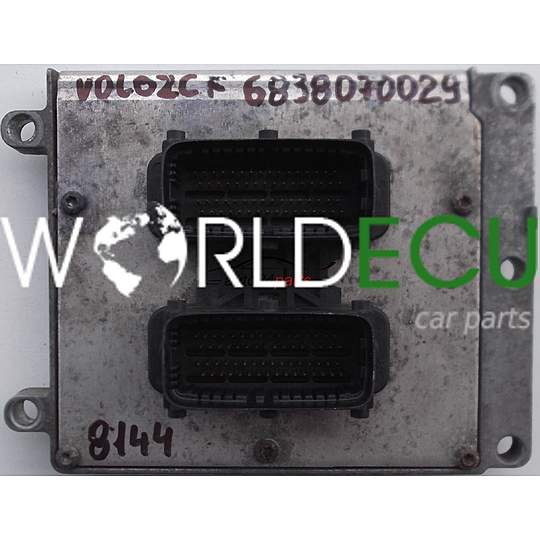 MOTORSTEUERGERÄT ECU STEUERGERÄT OPEL VECTRA, SIGNUM 2.2, 12572011, 860000AD0M504G1J, 860000AD0M50+4CF