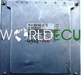 ECU ENGINE CONTROLLER MERCEDES ML 270 CDI A0245453232, 0245453232, A 024 545 32 32 BOSCH 0281010283, 0 281 010 283