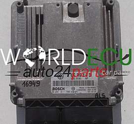 CENTRALINA MOTORE VOLKSWAGEN TOURAN 2.0 TDI BOSCH 0 281 011 786, 0281011786, 03G 906 016 EH, 03G906016EH, EDC16U1