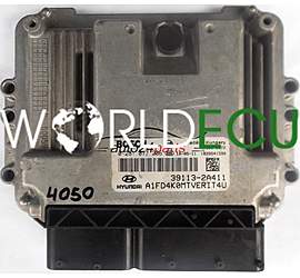 ECU ENGINE CONTROLLER HYUNDAI I30 1.6 CRDI BOSCH 0281017206, 0 281 017 206, 391132A411, 39113-2A411, 1039S41590