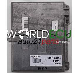 CALCULATEUR MOTEUR RENAULT ESPACE BENDIX S101260104 A, S101260104A, 7700851740, 7700851634
