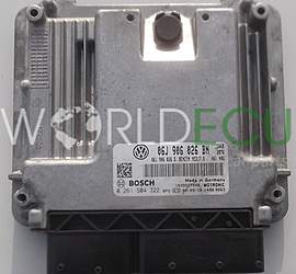 CENTRALINA MOTORE VW VOLKSWAGEN PASSAT 2.0 TSI 06J906026BN, 06J 906 026 BN, 06J906026D, 06J 906 026 D, BOSCH 0261S04322, 0 261 S04 322, BENZIN MED17.5 CAWB 3509, 1039S31407