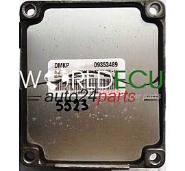 MOTORSTEUERGERÄT ECU STEUERGERAT OPEL ASTRA ZAFIRA DELPHI DELCO 09353489 DMKP, 09353489DMKP, HSFI-2.1