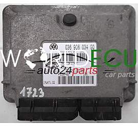 CENTRALINA MOTORE VW VOLKSWAGEN POLO 1.4 BKY 036906034GQ, 036 906 034 GQ, 6160115206, 61601.152.06, IAW4TVGQ, IAW4TV.GQ