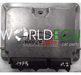 ECU ENGINE CONTROLLER AUDI A6 1.9 TDI 038906018DG, 038 906 018 DG, BOSCH 0 281 001 808, 0281001808, MOTORSTEUERUNG 1625, 28SA3537