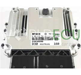 CENTRALINA MOTORE FIAT DUCATO 3.0 JTD BOSCH 0 281 015 734, 0281015734, 51836090