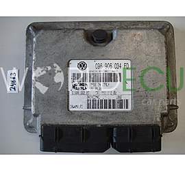 CENTRALINA DO MOTORE SKODA FABIA 1.4 BBY 036906034FD, 036 906 034 FD, 6160068206, 61600.682.06, IAW4MV.FD, IAW4MVFD
