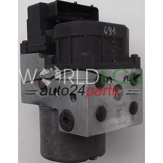 POMPE HYDRAULIQUE ET CALCULATEUR d'ABS RENAULT MEGANE SCENIC CLIO ALIZE 2.0 16V F4R 740 BOSCH 0 265 216 732,0265216732, 0 273 004 395, 0273004395, 0 273 004 394, 0273004394, 7700 432 643, 7700432643