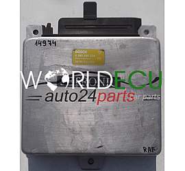 MOTORSTEUERGERÄT ECU STEUERGERAT OPEL BOSCH 0 280 000 334, 0280000334, GM 90 231 656, 90231656