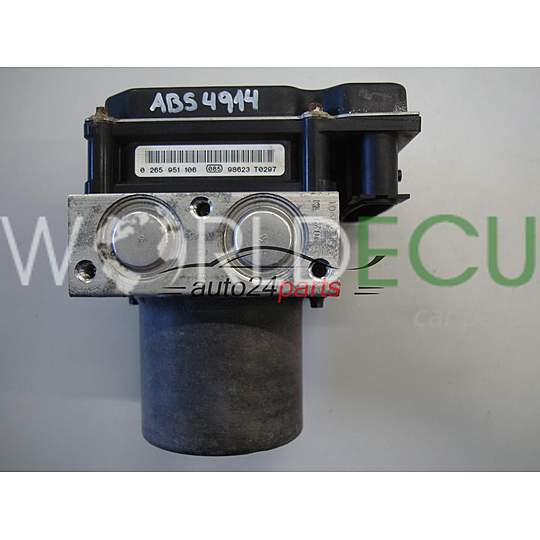 ABS POMPA CENTRALINA MERCEDES BENZ BOSCH 0265230405, 0 265 230 405, A0014468989, 0265951106
