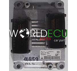 MOTORSTEUERGERÄT ECU STEUERGERAT OPEL ASTRA H 1.4 Z14XEP BOSCH 0 261 207 722, 0261207722, GM 24420562 QF, 24420562QF