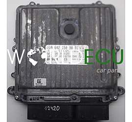 CENTRALINA MOTORE MERCEDES BOSCH 0 281 013 391, 0281013391, A 642 150 98 91, A6421509891