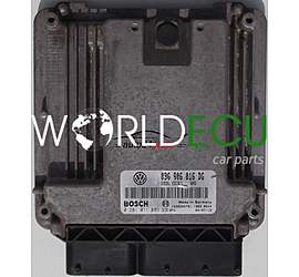 CENTRALINA DO MOTORE SEAT ALTEA 1.9 TDI 03G906016DG, 03G 906 016 DG BOSCH 0281011885, 0 281 011 885