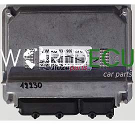 CENTRALINA MOTORE VW VOLKSWAGEN POLO FOX 1.4, SIEMENS 5WP40841 04, 5WP4084104, 03D 906 023 Q, 03D906023Q