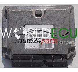 MOTORSTEUERGERÄT ECU STEUERGERÄT VOLKSWAGEN SEAT 1.6 MAGNETI MARELLI IAW 4LV.KA, IAW4LVKA, 6K0 906 034 E, 6K0906034E, 61600.552.03, 6160055203